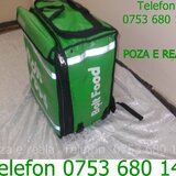 Geanta Bolt Food Livrari alimente bauturi,util si pt Wolt Glovo Bringo Tazz